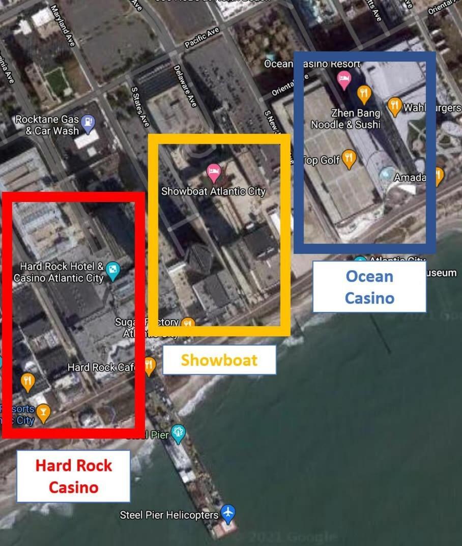 2Br 3Ba Cozysuites Hard Rock And Ocean Casino Атлантик Сити Экстерьер фото